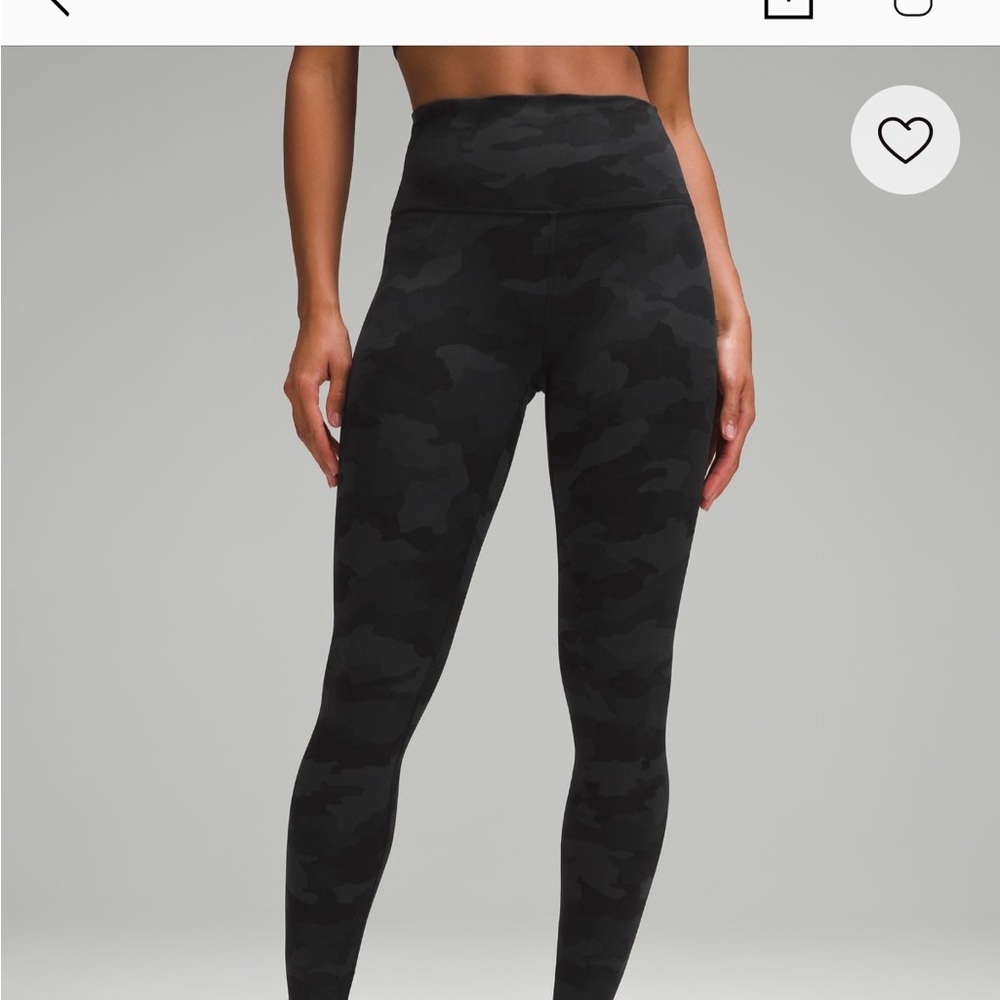 Lululemon Base Pace HR Tight 28"*Brushed H3DC 6
